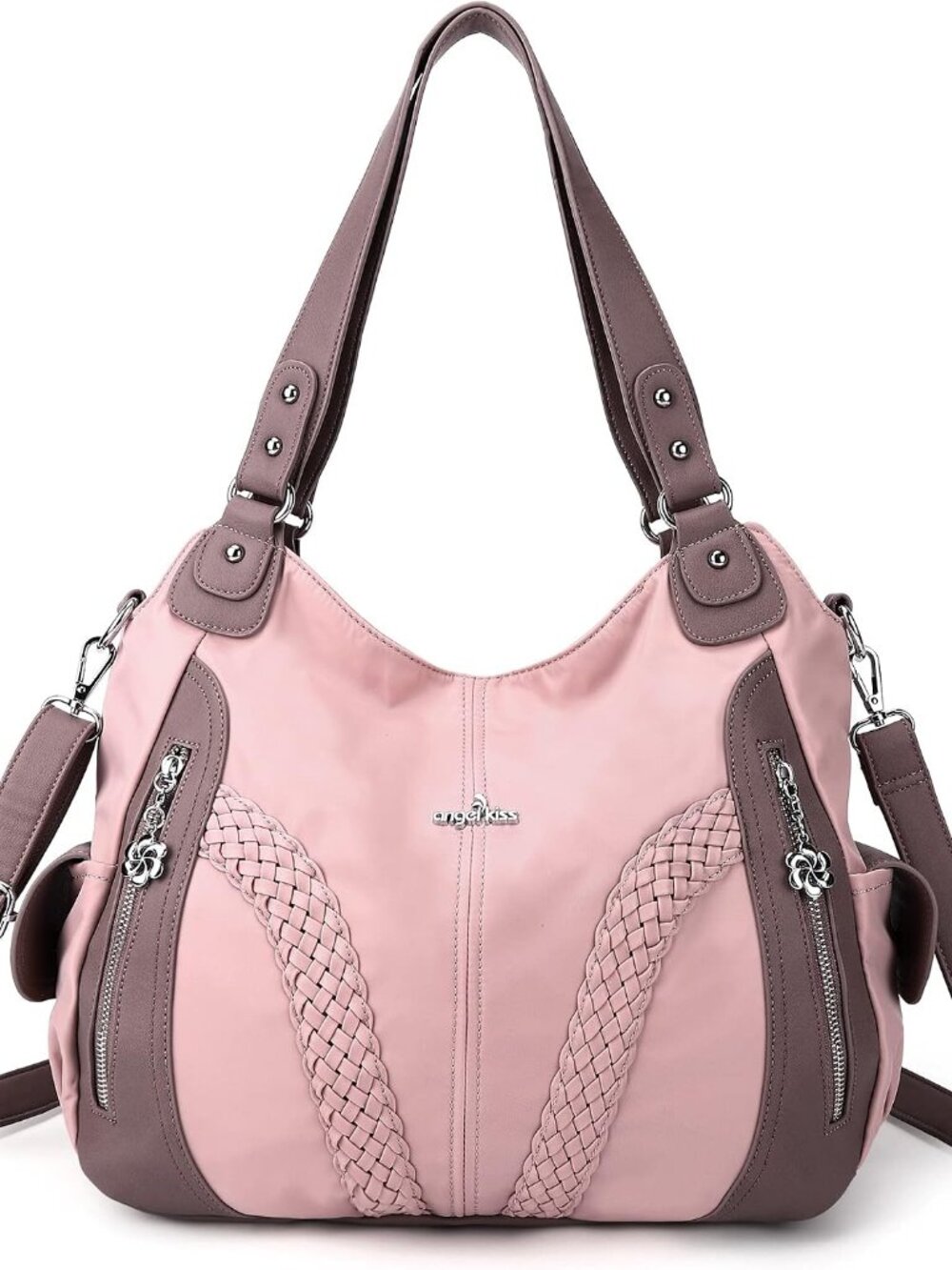 Purses and Women Fashion Tote Bag Shoulder Bags Top Handle Satchel Purses Washed